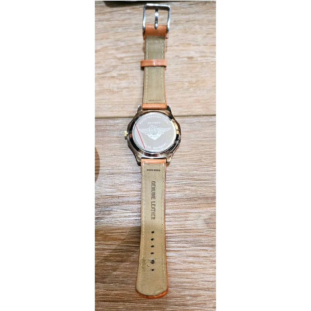 Nicole Miller Sports Watch Set SX-1054/9 Swiss‎ 100% Silk Case 90s Vintage NIB